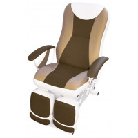 Педикюрное косметологическое кресло "Ирина" (Электропривод, 4 мотора) (высота 550 - 850м)