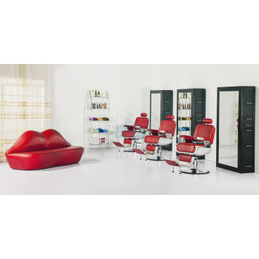 Мужское парикмахерское кресло "A300" Черное