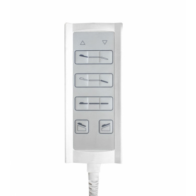 Педикюрное косметологическое кресло "Ирина" (Электропривод, 4 мотора) (высота 550 - 850м)