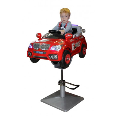 Детское парикмахерское кресло полицейская машинка